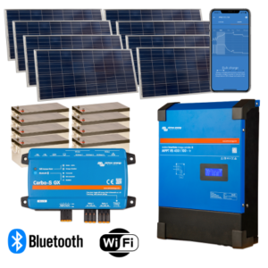 easysolar alpha5 multi rs solar päikesepaneeli komplekt (9000w)